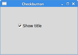 Checkbutton