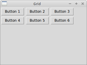 Tkinter grid manager